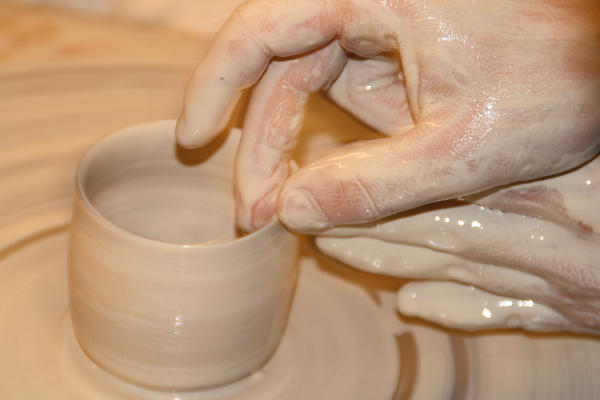 Le mie mani al tornio